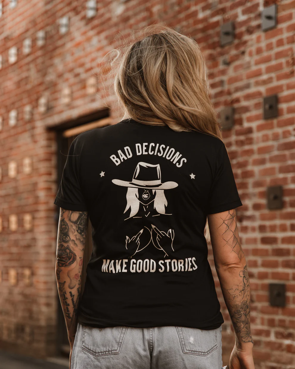 Bad Decisions Make Good Stories T-shirt