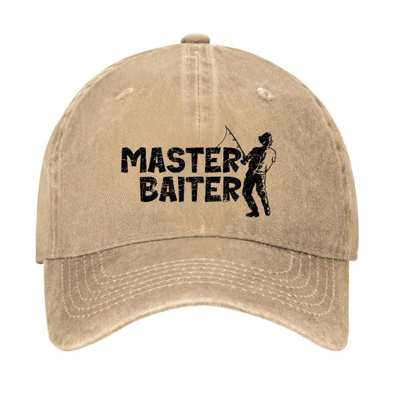 Master Baiter Fishing Baseball Cap (Free Customization)