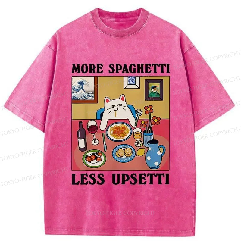 Tokyo-Tiger More Spaghetti Less Upsetti Washed T-Shirt