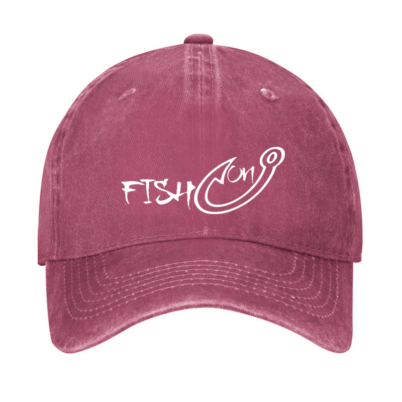 Fish On Funny Fishing Cap