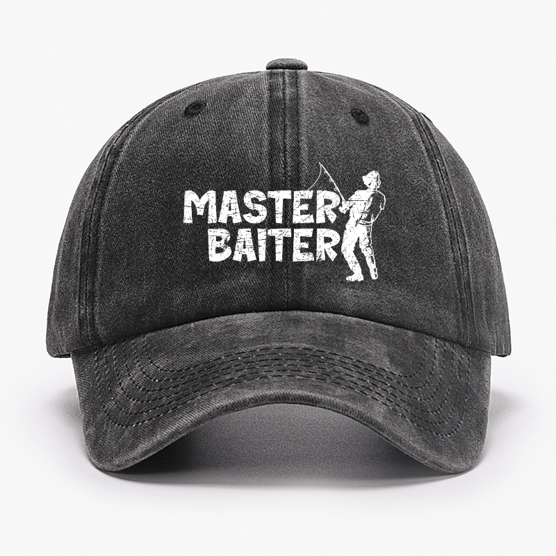 Master Baiter Fishing Baseball Cap (Free Customization)