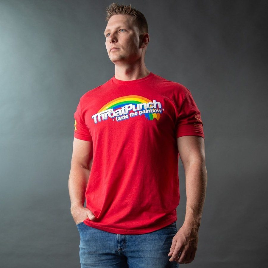 Taste The Painbow T-Shirt - Red