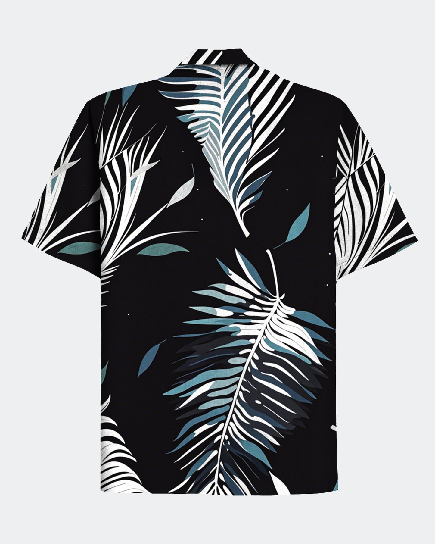 Men's Hawaii Coconut Tree Print Short Sleeve Shirt