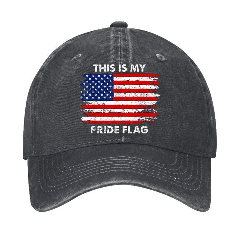 This Is My Pride Flag USA Flag Print Cap