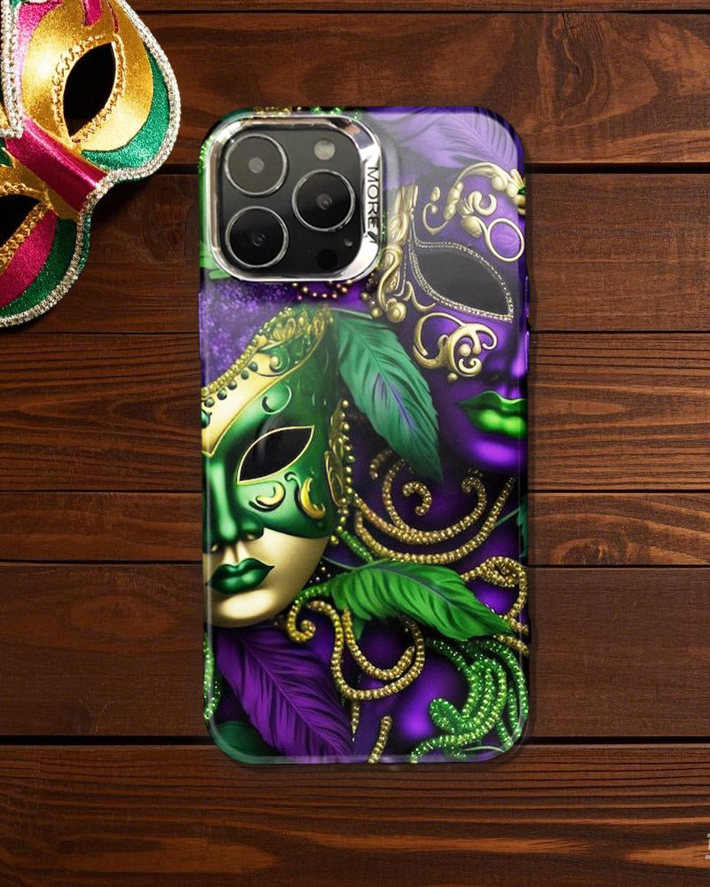 Carnival Print Printed iPhone Electroplating Frosted Phone Case