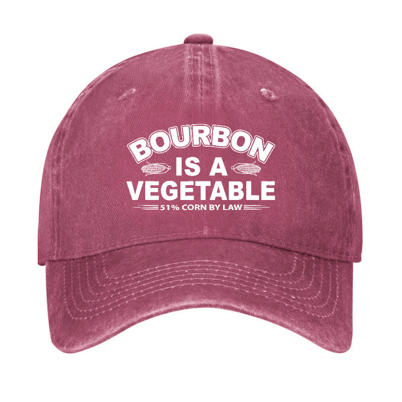 Bourbon Is A Vegetable 51% Corn By Law Cap