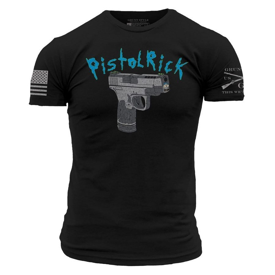 Pistol Rick T-Shirt - Black