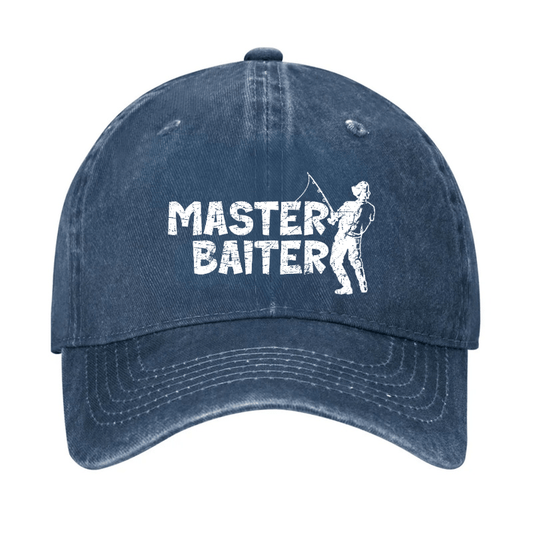 Master Baiter Fishing Baseball Cap (Free Customization)