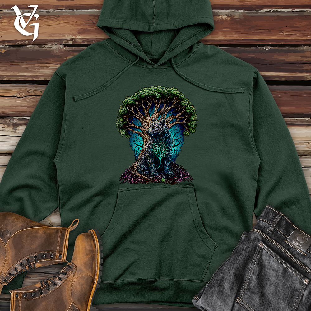 Celtic Bear Midweight Hooded Sweatshirt