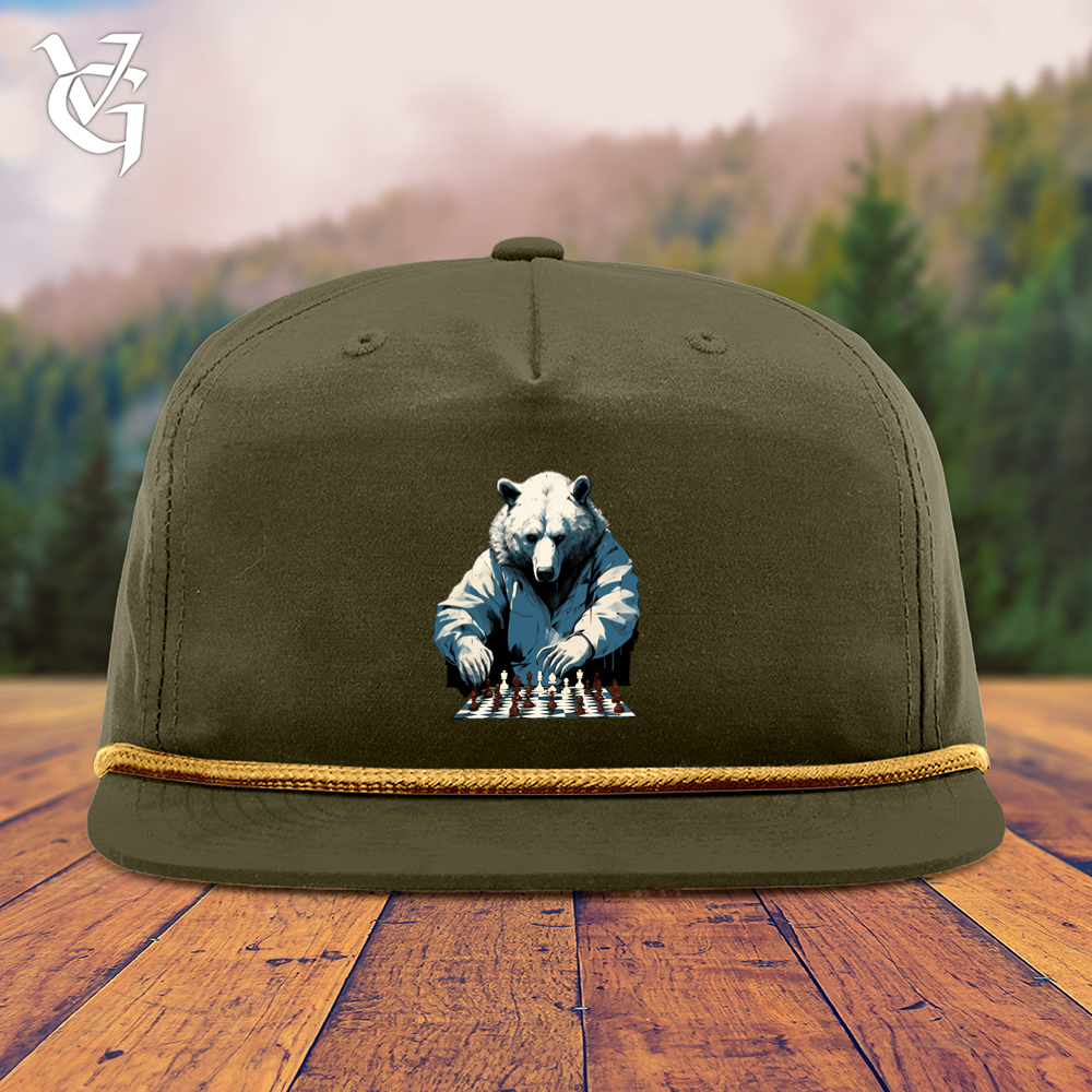 Bear Chess Master Snapback Cap