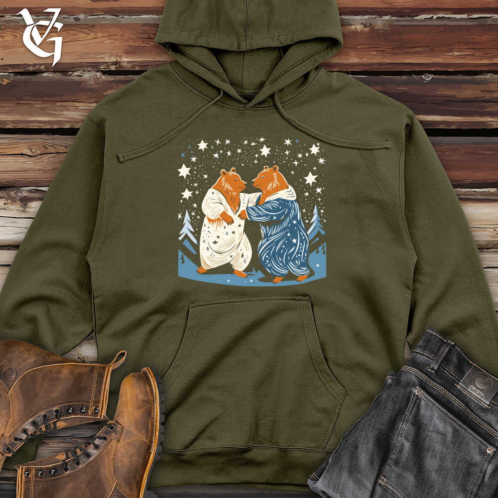 Bears Starry Waltz Midweight Hooded Sweatshirt