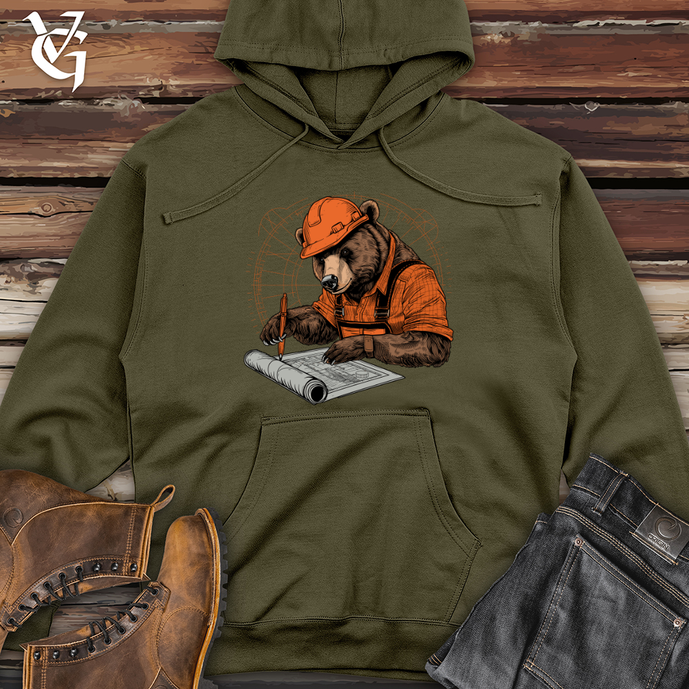 Bear Engineer Midweight Hooded Sweatshirt