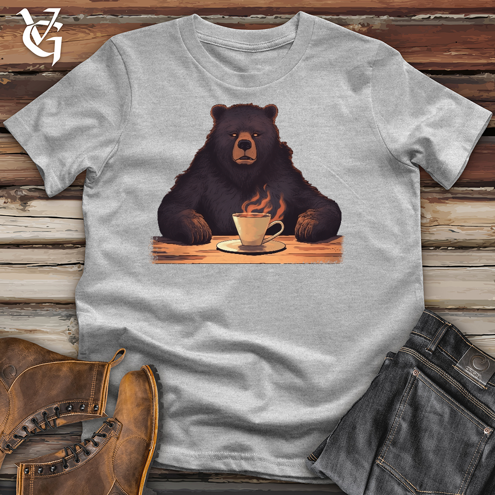 Bear Coffee Cloud Cotton Tee