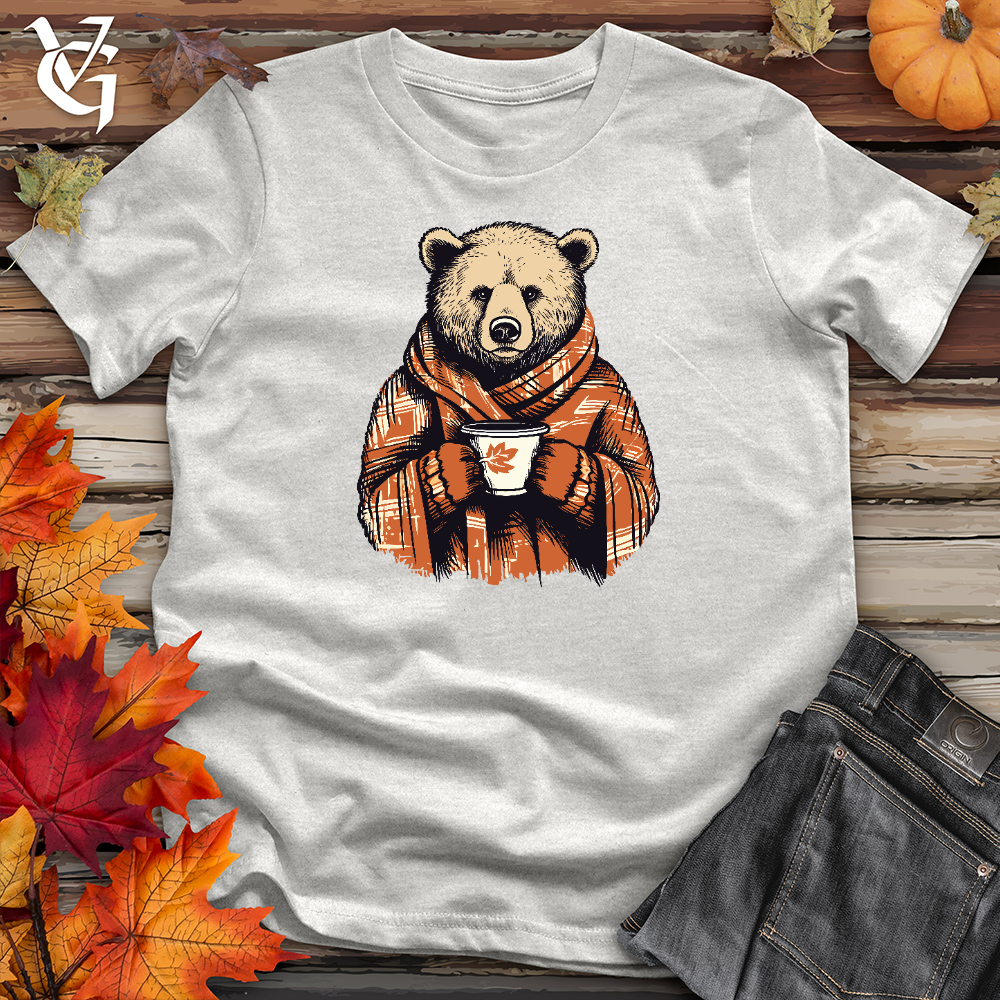 Cozy Cider Bear Cotton Tee