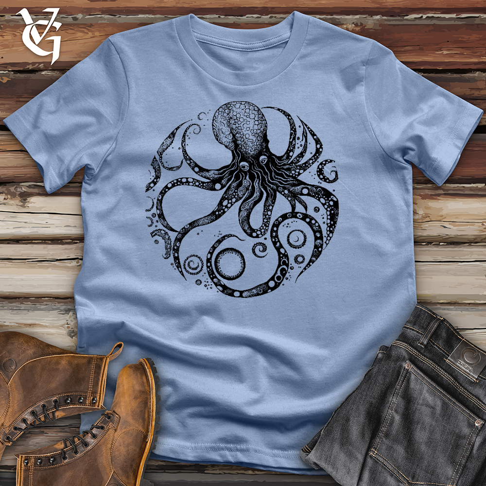 Cycle Of The Octopus Cotton Tee