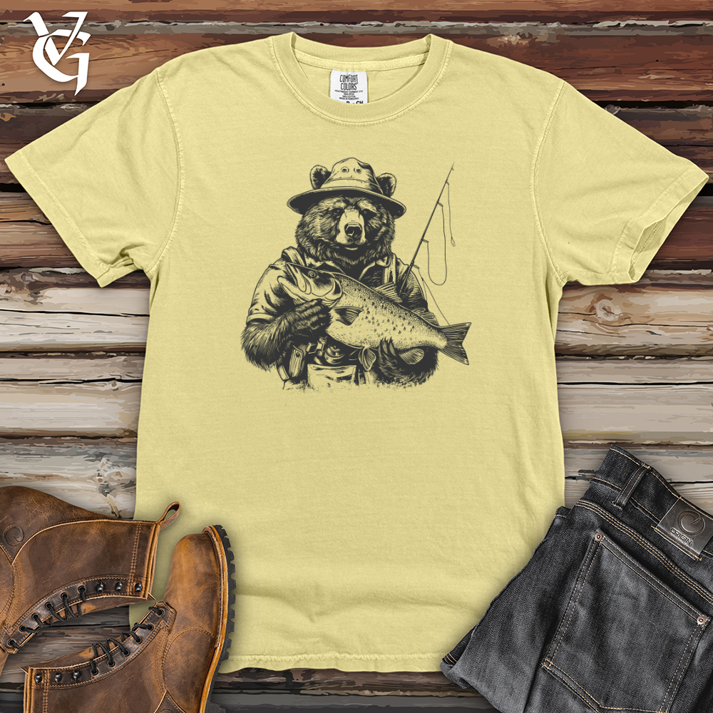 Bear Angler Triumph Heavy Cotton Comfort Colors Tee