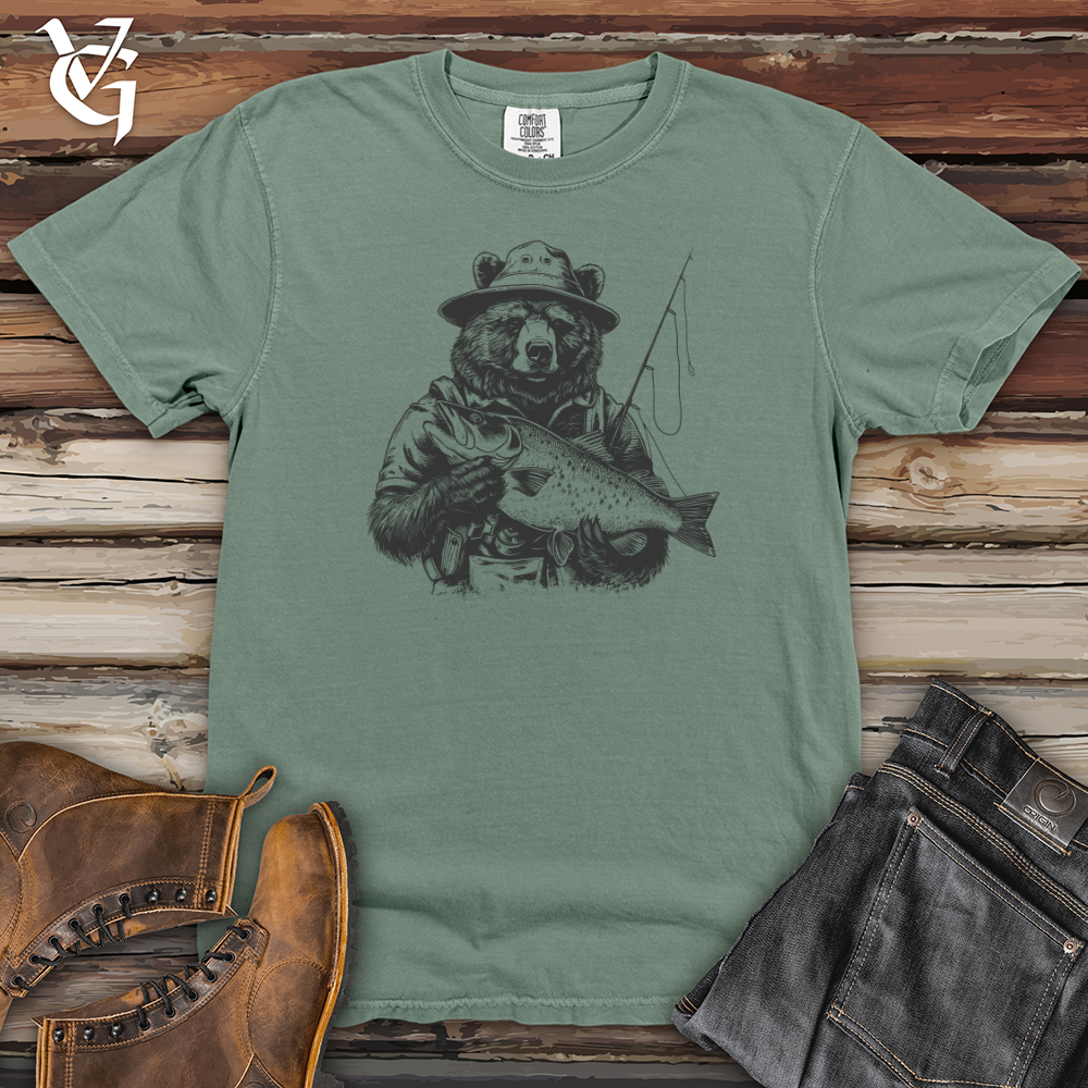 Bear Angler Triumph Heavy Cotton Comfort Colors Tee