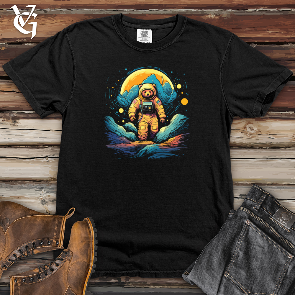 Bear Cosmic Explorer Heavy Cotton Comfort Colors Tee