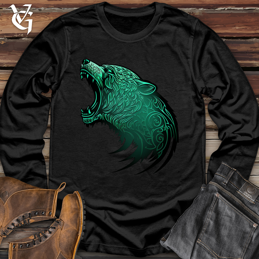 Bear Attack Softstyle Softstyle Long Sleeve