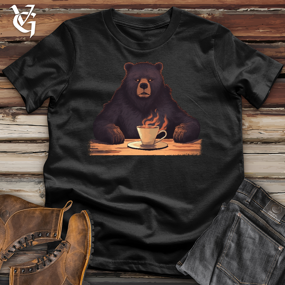 Bear Coffee Cloud Softstyle Tee