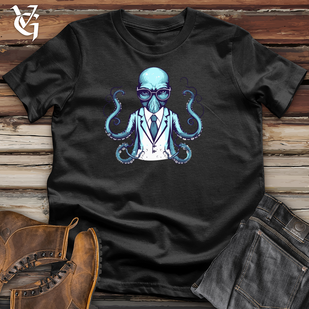 Analytical Octopus Cotton Tee