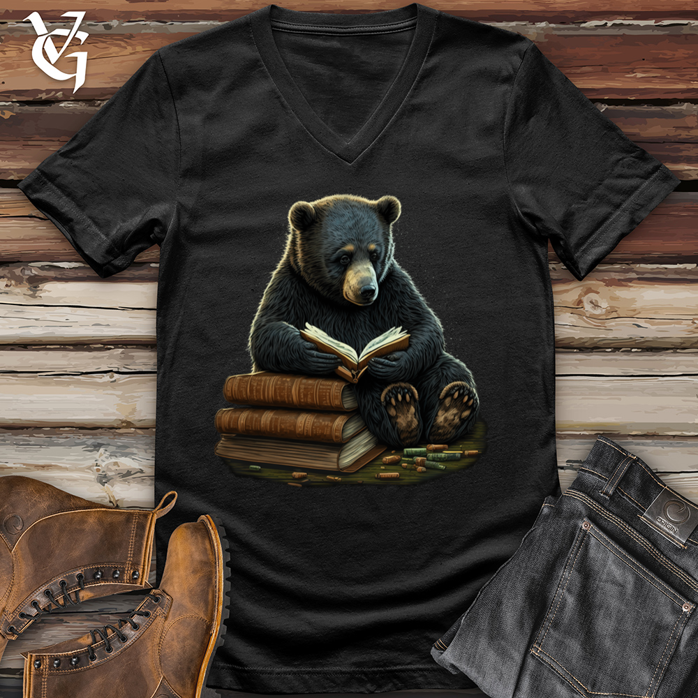 Studious Bear V-Neck