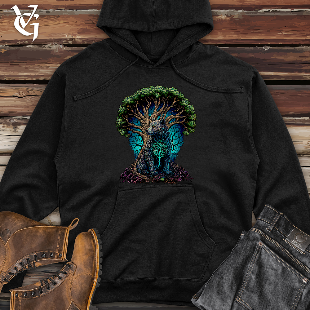 Celtic Bear Midweight Hooded Sweatshirt