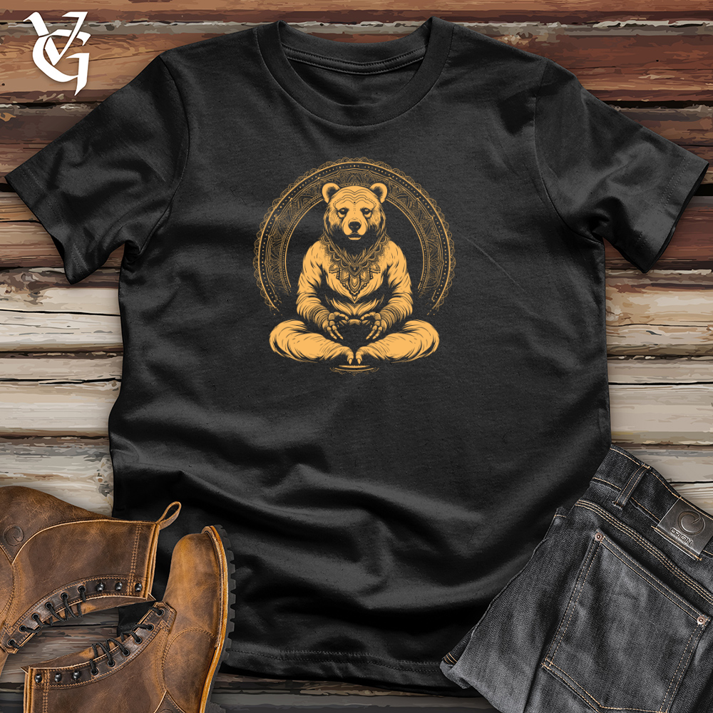 Vintage Zen Bear Cotton Tee