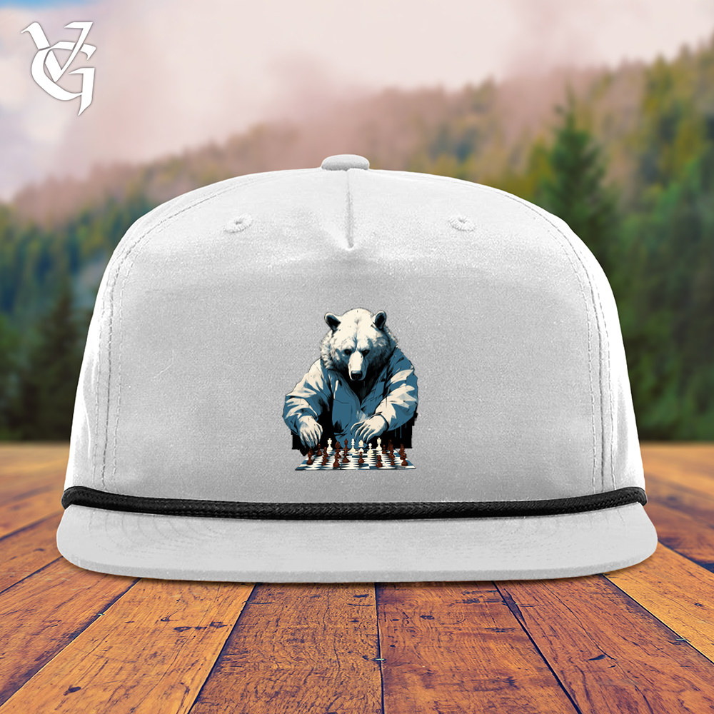 Bear Chess Master Snapback Cap