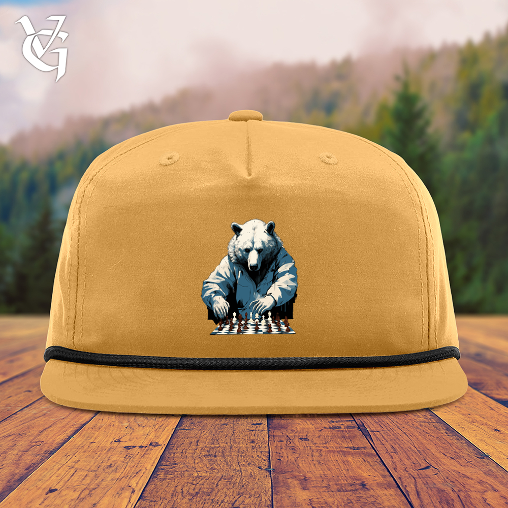 Bear Chess Master Snapback Cap