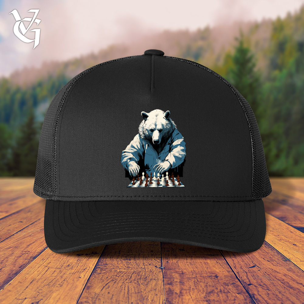 Bear Chess Master Trucker Cap