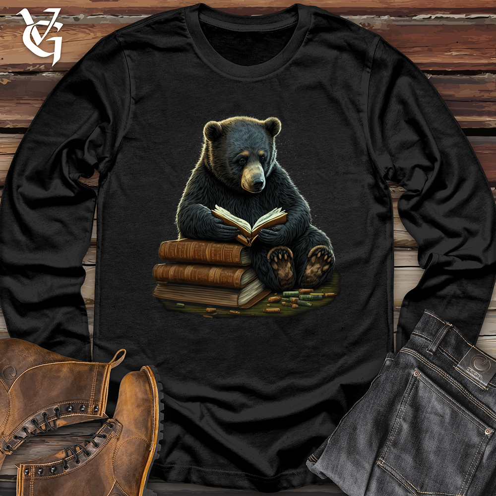 Studious Bear Softstyle Long Sleeve