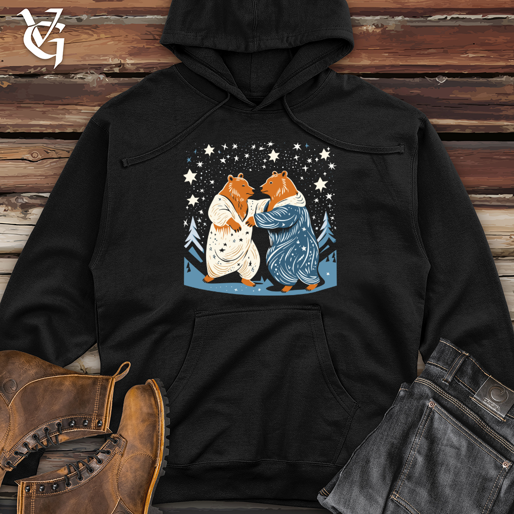 Bears Starry Waltz Midweight Hooded Sweatshirt