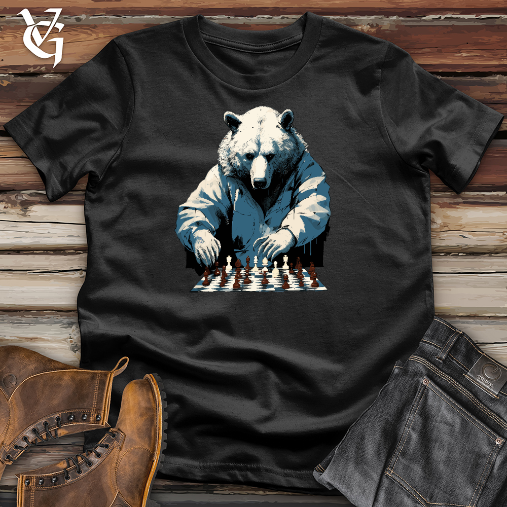 Bear Chess Master Cotton Tee