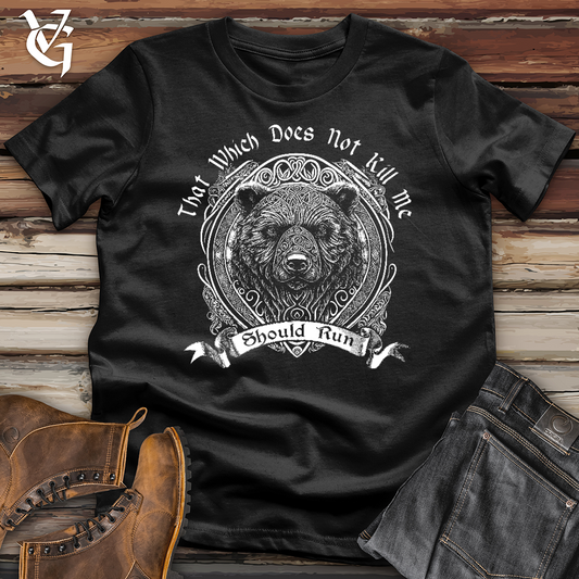 Should Run Vg Bear Softstyle Tee