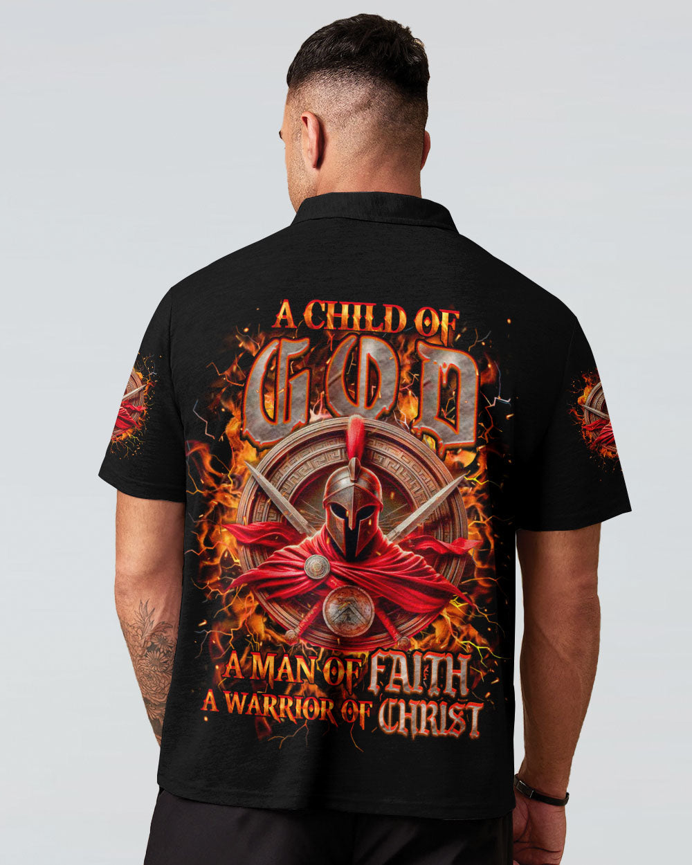 A Warrior Of Christ Men's All Over Print Shirt - Yhhn0310242