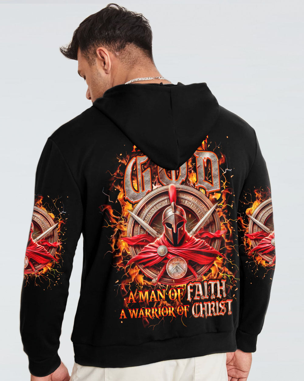 A Warrior Of Christ Men's All Over Print Shirt - Yhhn0310242