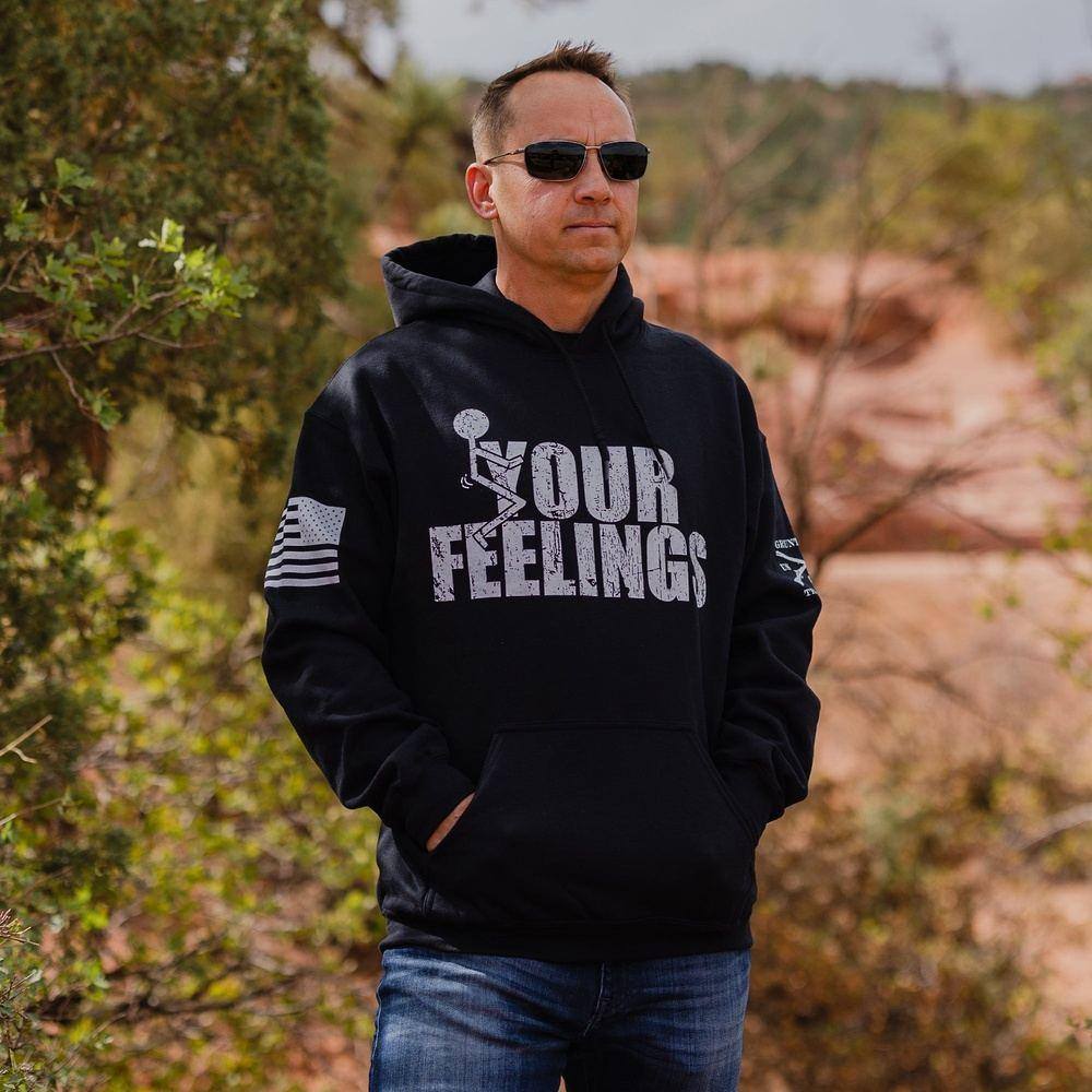 F*ck Your Feelings Hoodie - Black