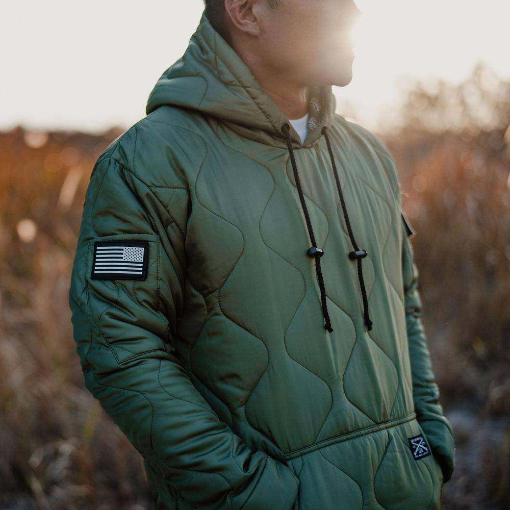 Woobie Hoodie Pullover - Military Green