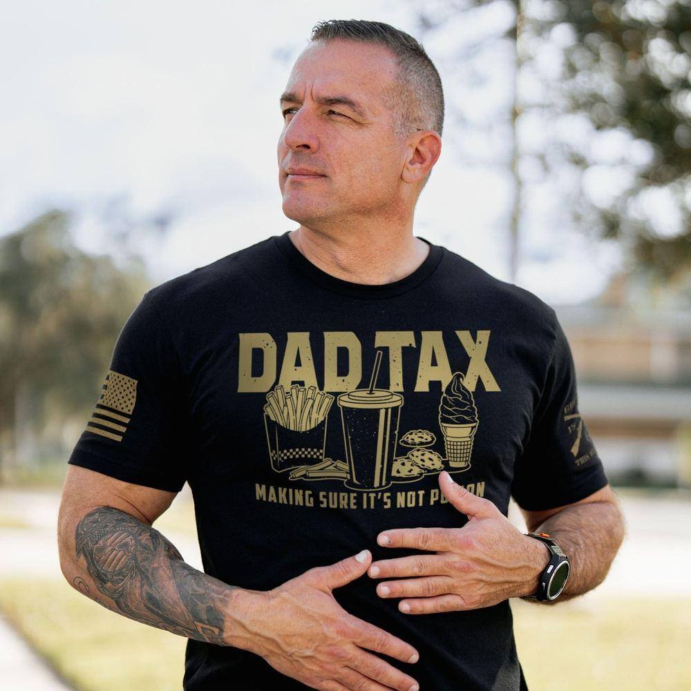 Dad Tax T-Shirt - Black