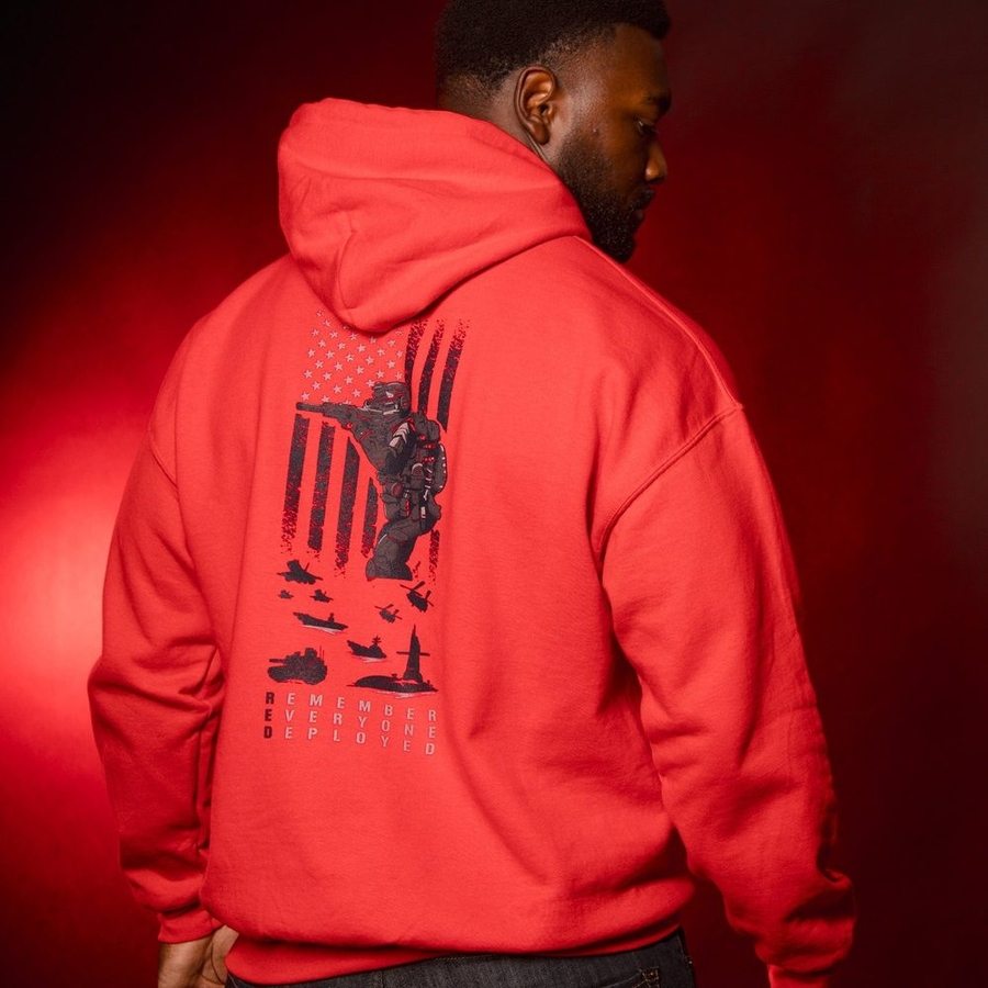 RED Friday Hoodie - Red