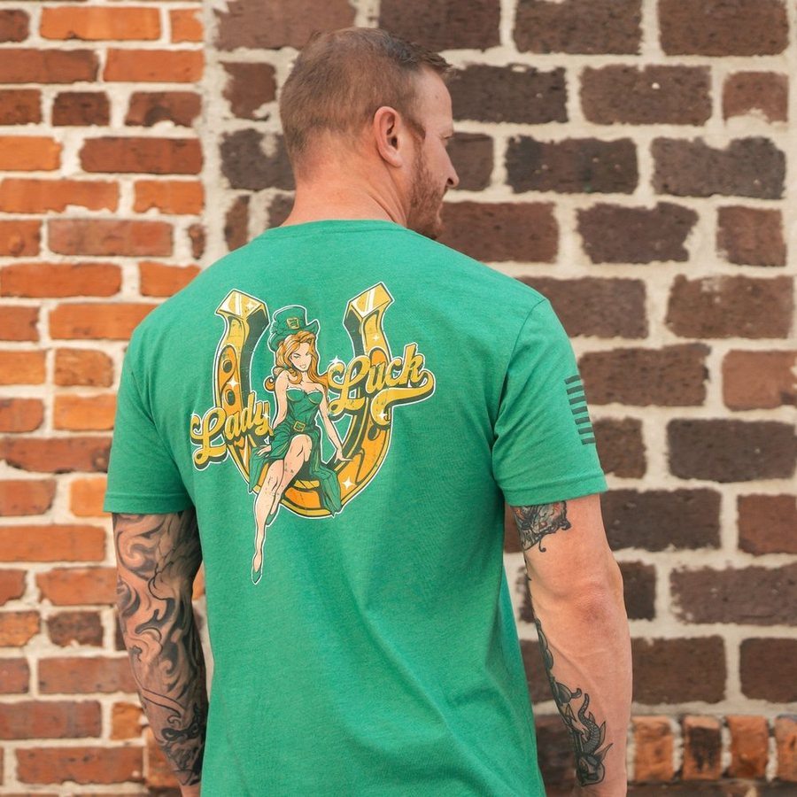 Lady Luck T-Shirt - Kelly Green