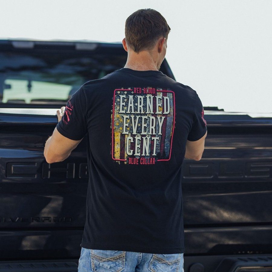 Every Cent T-Shirt - Black