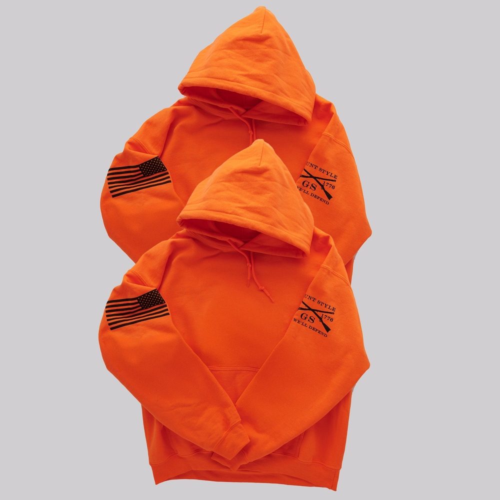 Basic Hoodie 2 Pack - Safety Orange