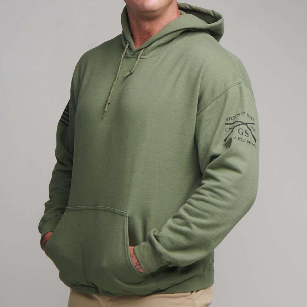 Basic Hoodie - Military Green