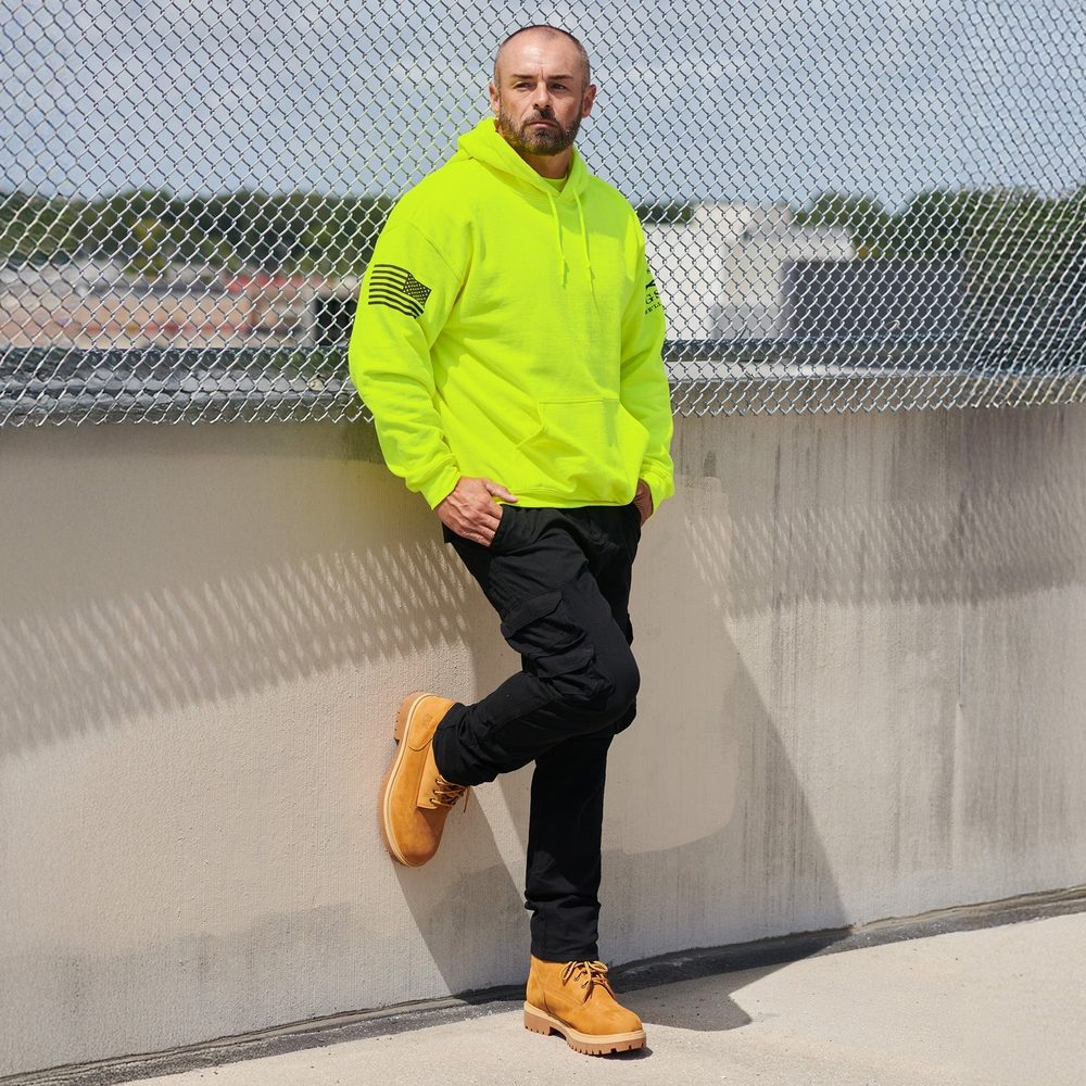 Basic Hoodie 2 Pack - Safety Orange