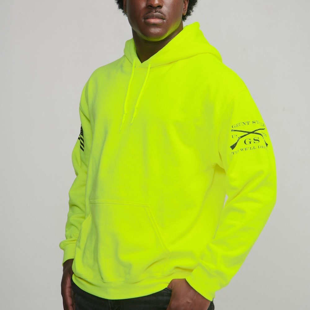 Basic Hoodie - Safety Green