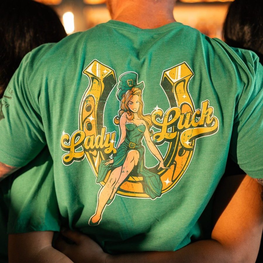 Lady Luck T-Shirt - Kelly Green