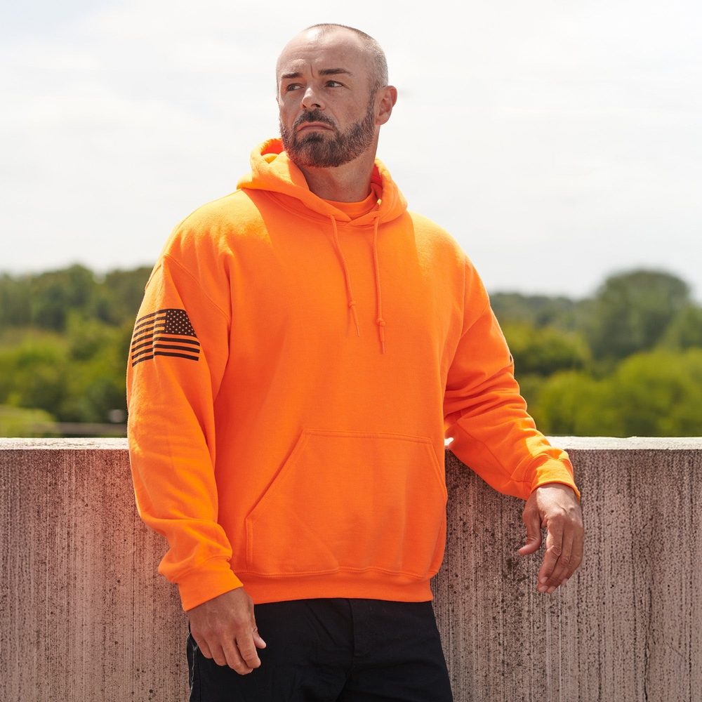 Basic Hoodie - Safety Orange