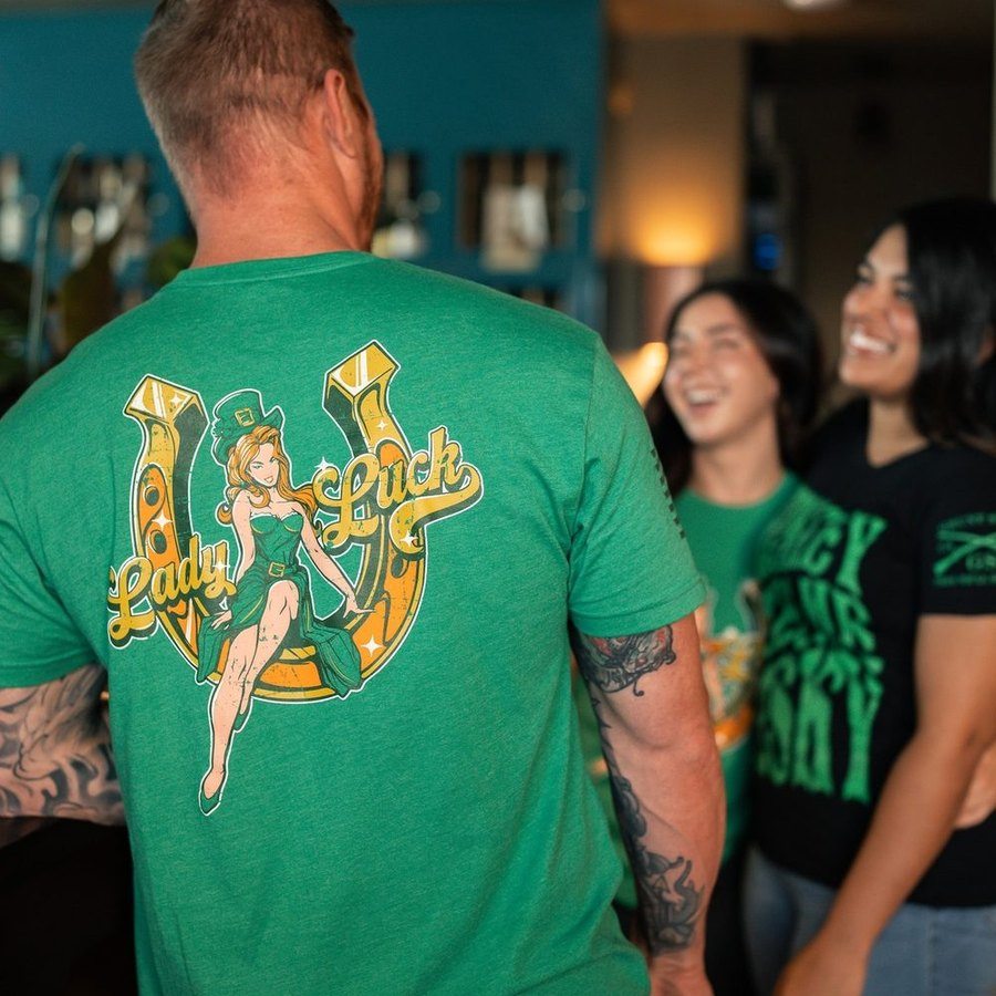 Lady Luck T-Shirt - Kelly Green